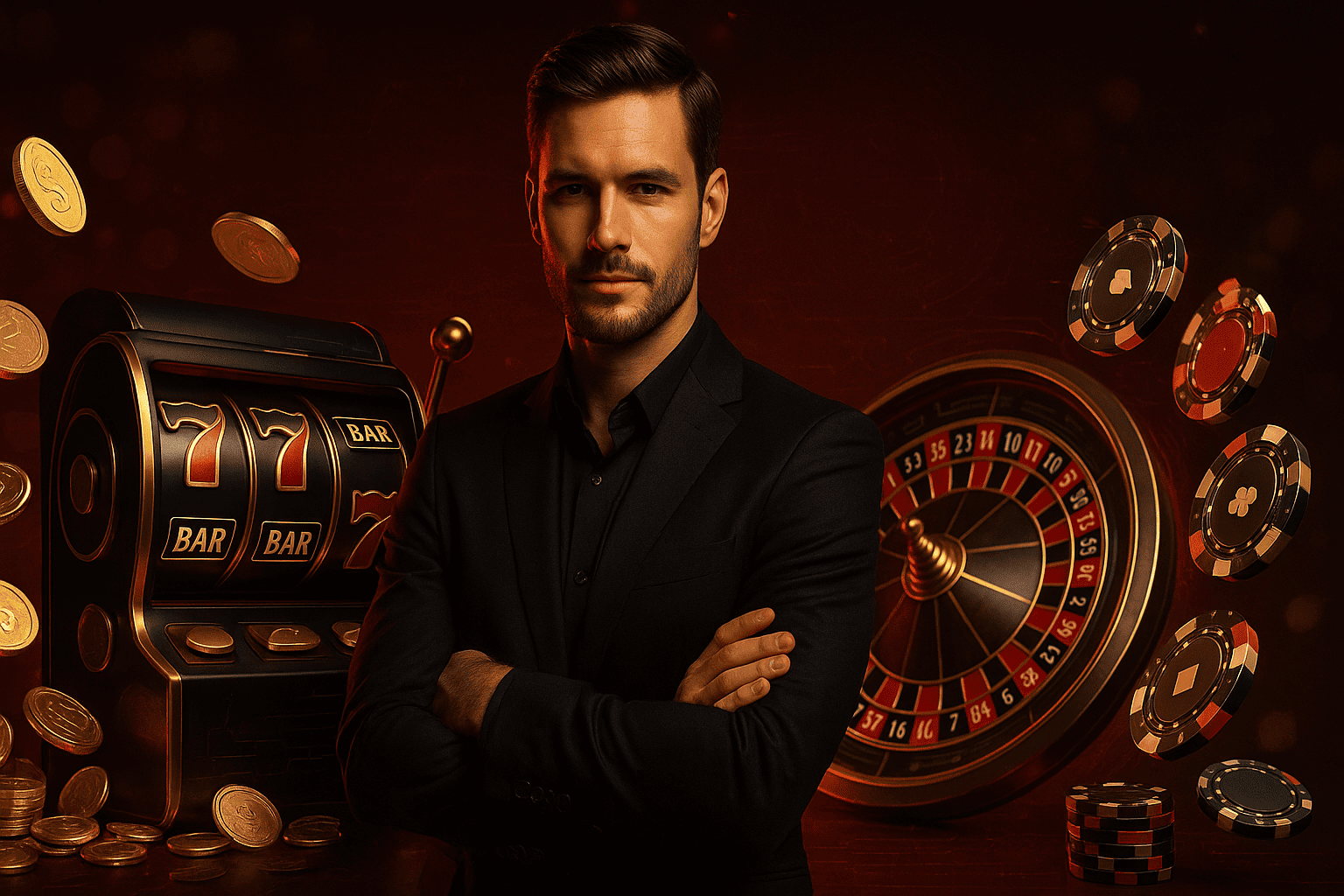 Başatıbet'te slot, roulette ve bakara oyunları